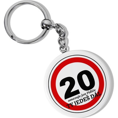 Klíčenka s otvírákem - 20 - Ty jedeš dál