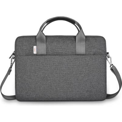 DeTech Brašna pro notebook WiWu X39, 15.6", šedá