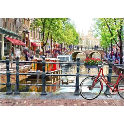 The House of Puzzles Jar v Amsterdame 1000 dielov