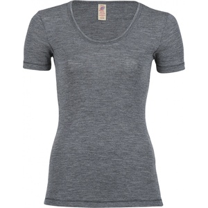 Engel Дамско мериносово термобельо Engel Women's Shirt S/S Everyday base layer - Schiefer - размер 34/36 (EU) (115-1154-0312)