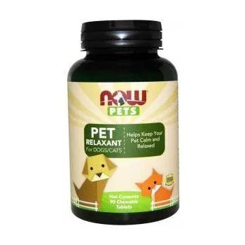 NOW Релаксант за кучета и котки - PET Relaxant cats & dogs - 90 таблетки - NOW FOODS, NF4310