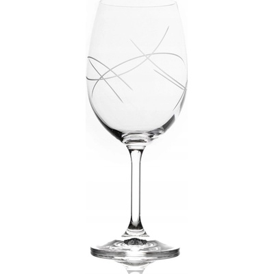 Bohemia Crystal Skleničky na bílé víno bezbarvé 6 x 450 ml