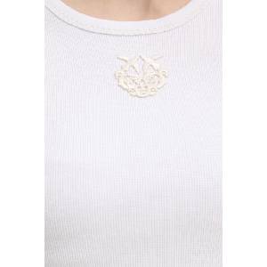 Pinko тениска дамска от памук с еластан (106815.A3AL) - answear - 107,55 лв
