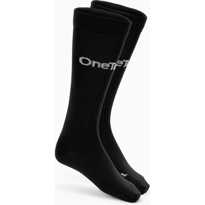 OneTeam Детски футболни чорапи OneTeam Precision football socks комплект 2-pack черен