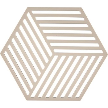 Zone Denmark Подложка за горещи съдове Hexagon светлокафява (12427)