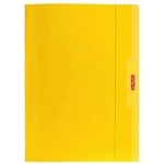 Herlitz A4 briefcase with elastic band Color Blocking yellow