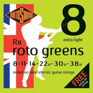 Rotosound R8 Струни за електрическа китара (R8)