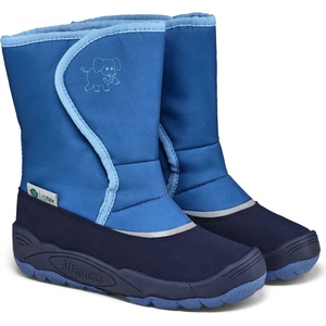 Affenzahn Детски зимни ботуши Affenzahn Kid's Schneestiefel Vegan Freezy Winter boots - Elephant / Blue - размер 22 (EU) (702-4544-0212)