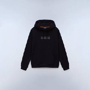 Napapijri Мъжки суичър Napapijri S-Box Logo Hoodie Mens - Black