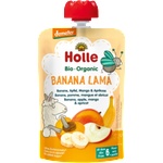 Holle пюре пауч банан, ябълка, манго и кайсия 100г