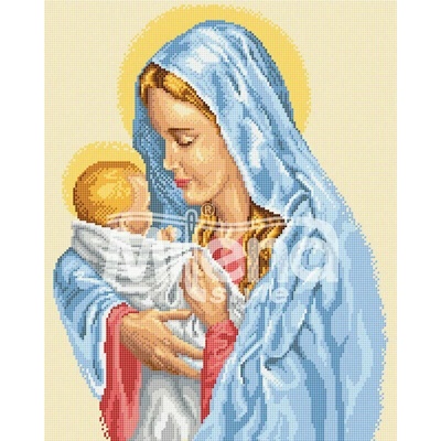 Milena Style Майчина прегръдка - Печатана Aida 14 ct без конци