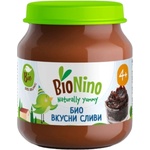 BioNino Био плодово пюре BioNino - Сливи, 4 м+, 120 g (BN2195) - baby