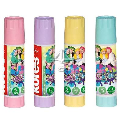 Kores lepicí tyčinka 20g. Pastelový design Lollipopz