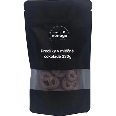 NONAGE Preclíky v mléčné čokoládě 330 g