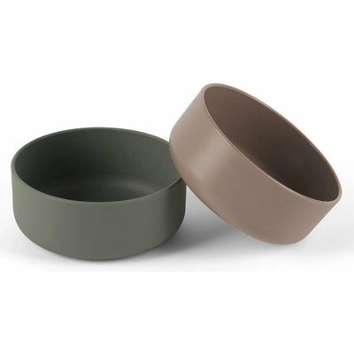 Dantoy Tiny Bio misky Olive Mocca 2 ks