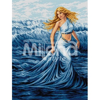 Milena Style Морска фея - гоблен със схема конци Ariadna 1: 1