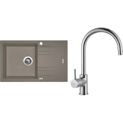 Sinks G4254XC Set LINEA 780 XC Truffle + VITALIA