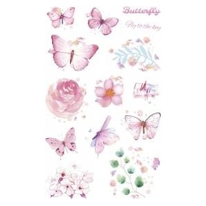 TITANUM Sticker (label) Craft-Fun Series Foil Stickers 4 sheets Titanum (25YZ022)
