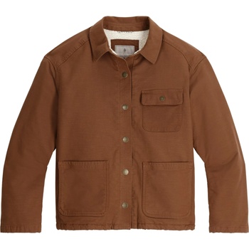 Royal Robbins Дамско ежедневно яке Royal Robbins Women's El Cap Canvas Shacket Casual jacket - Saddle (103-2756-0213)