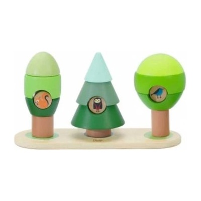 Classic world - Дървени кубчета за нанизване - Гора (CW20102)