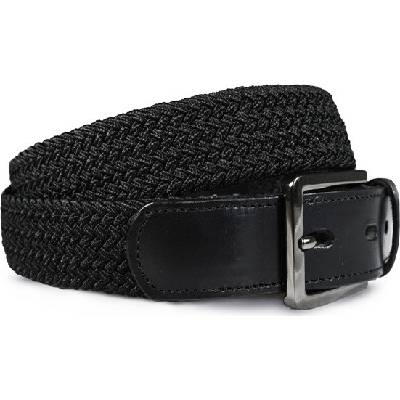 Pásek Daily Braided Black Edition Equestrian Stockholm černý
