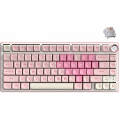 Royal Kludge R75 Pink Melody Beige Switches