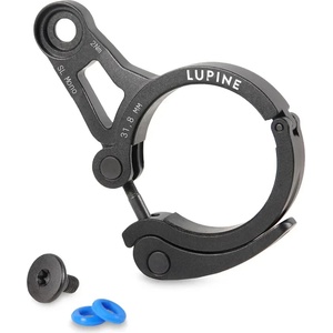 Lupine Аксесоар за велосипеден светлини Lupine SL Mono Schnellspanner 31.8mm Mounting bracket - Black - размер One Size (870-3435-0111)