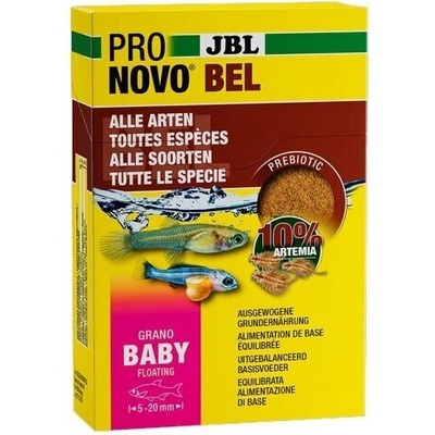 JBL Храна за малки живородни аквариумни рибки -гранула JBL PRONOVO BEL GRANO BABY 3 x 10m (J3112500)
