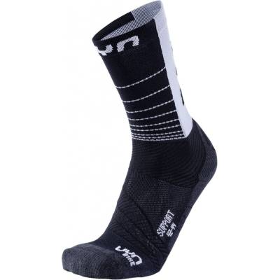 UYN ponožky SUPPORT biela/čierna