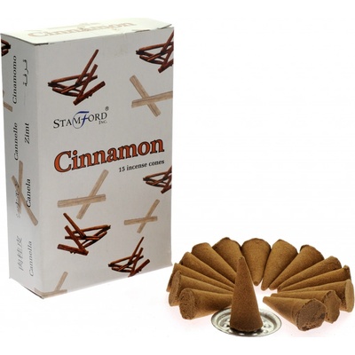 Stamford Premium vonné kužely Cinnamon 15 ks – Zboží Dáma