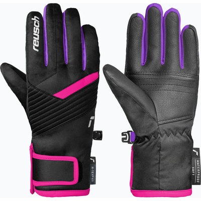 Reusch Детски скиорски ръкавици Reusch Dan R-Tex XT Junior black/pink glo