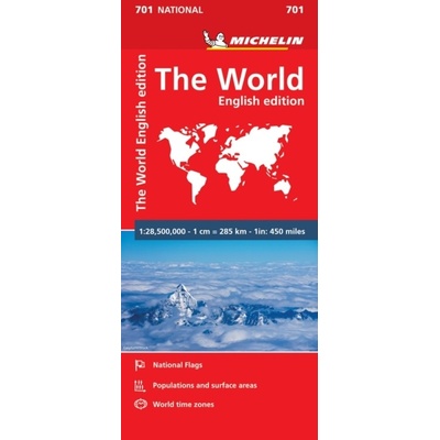 The World - Michelin National Map 701