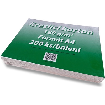 Papírna Aloisov Kreslicí karton A4 180 g/m2, 200 listů – Sleviste.cz