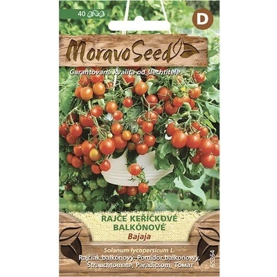 Paradajka kríčková balkónová BAJAJA MoravoSeed