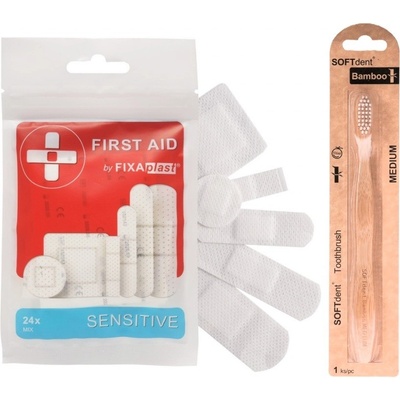 FIXAplast FIRST AID Sensitive náplast mix 24 ks
