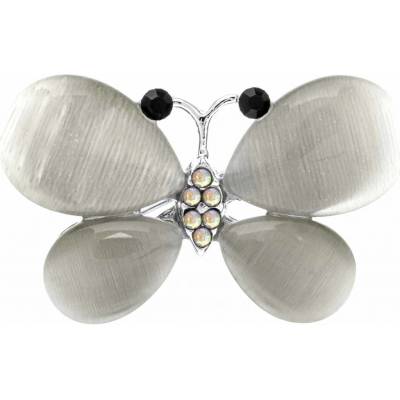 Biju Brož motýl šedý 2043-3 9002043-3