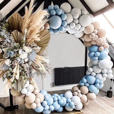 Cakesicq Balónková girlanda světle modrá