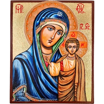 РИСУВАНА ИКОНА СВЕТА БОГОРОДИЦА КАЗАНСКА