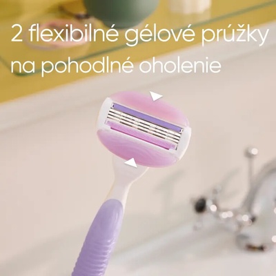 Gillette Venus ComfortGlide Breeze + 4 ks hlavic