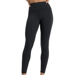 New Balance Дамски клин за бягане New Balance Women's Sleek Pocket High Rise Legging 25'' Running tights - Black (127-1102-0114)