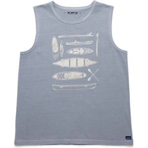 KAVU Дамски потник с широка презрамка KAVU Women's Summertown Tank top - Ebony Tree (916-6277-0112)