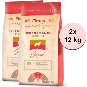 Fitmin Dog Medium Performance 2 x 12 kg