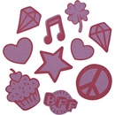 Reflexné samolepky StickyRicky coocazoo červené