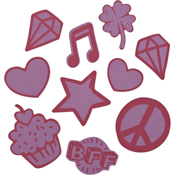 Reflexné samolepky StickyRicky coocazoo červené