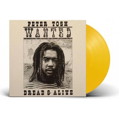 Tosh Peter Wanted Dread and Alive Limited Coloured Yellow Vinyl LP