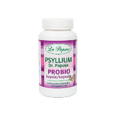 Dr. Popov Psyllium Probio 120 kapslí