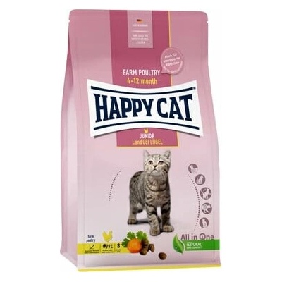 HAPPY CAT Junior Country s hydinovým mäsom 10 kg
