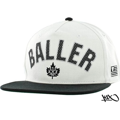 K1X Baller Snapback Cap White/Black 1000