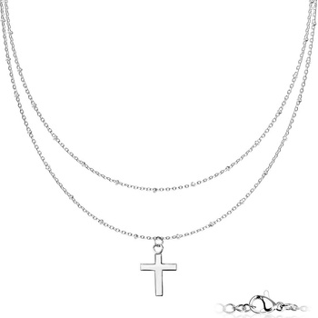 Mabell Dámsky náhrdelník z chirurgickej ocele cyntia SK221SNP-1498-STC45