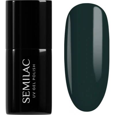 Semilac UV Hybrid Into Her Tenderness gelový lak na nehty odstín 422 Deep Forest Green 7 ml